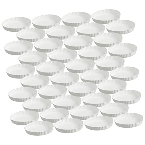 SHERCHPRY Paper Drinking Covers 150pcs Disposable Cup Caps Paper Lid for Cup Sand for Crafts