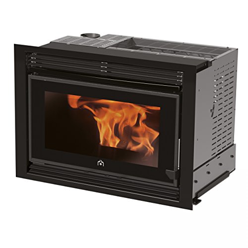 Dati tecnici min/max Larghezza cm 74 profondità cm 46 Altezza Cm 49 Potenza utile kW 3/10 resa% 90 Consumo di combustibile (granulato) kg/h 0,7/2,3 capacità serbatoio Kg 11 autonomia H 3/11 Diametro scarico fumo cm 8 ø presa d' aria cm 4 Peso totale kg 147 Vol. chauffable m³ 260