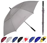 Baraida Golf Umbrella Large 62/68/72 Inch, Extra Large Oversize Double Canopy Vented Windproof Water