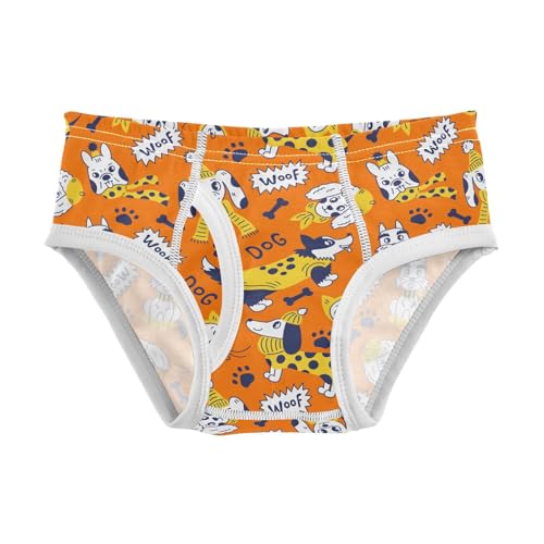 Cotton Little Boys Briefs Soft Cartoon Dog Toddler Underwear