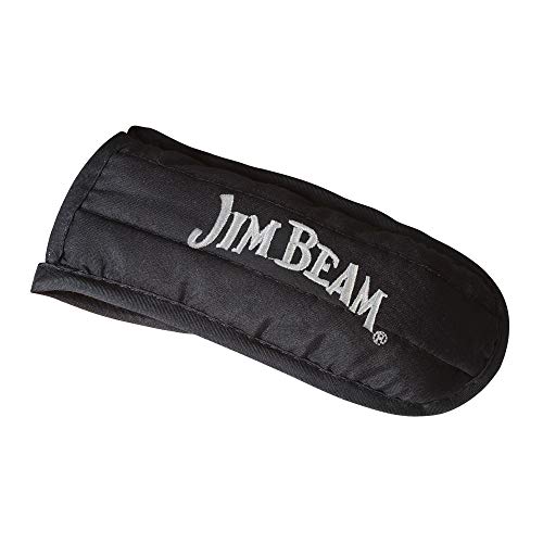 Jim Beam Jb0159, Heavy Duty Construction, Pre Seasoned Cast Iron Skillet With Wooden Base And Mitt, Black,Small #TOP4