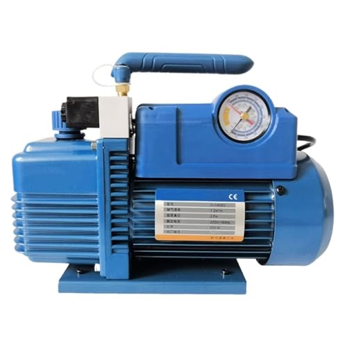 Bomba de vacío de paletas rotativas V-i140SV, eléctrica, monoetapa, para aire acondicionado, 220V, 250W, capacidad 7.2 m3/h, presión final 2 Pa miniatura 2