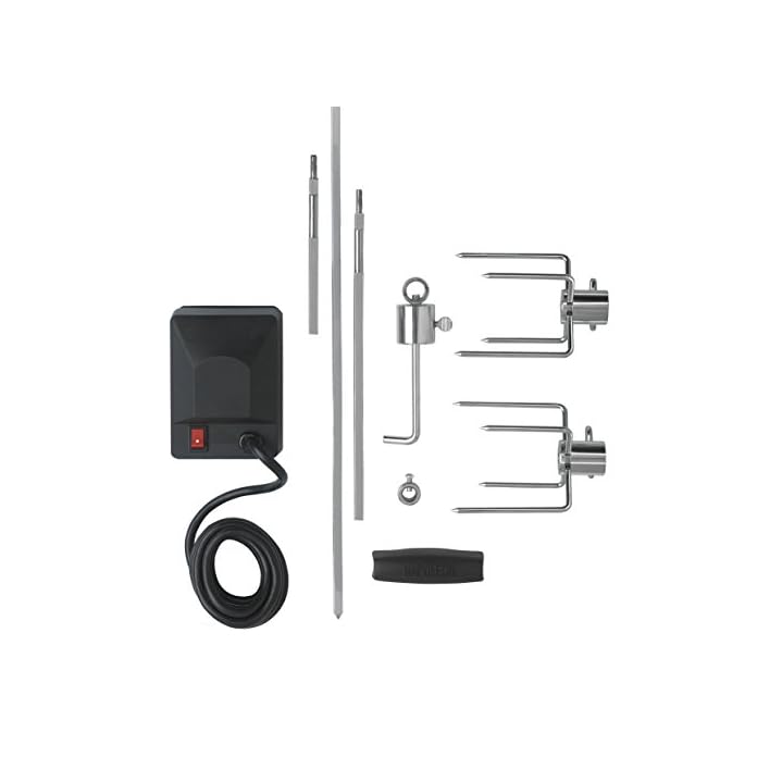 Napoleon Edelstahl Rotisserie Comm