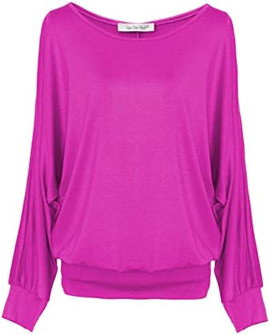 Van Der Rich ® - Oversize T-Shirt mit Fledermausärme - Damen