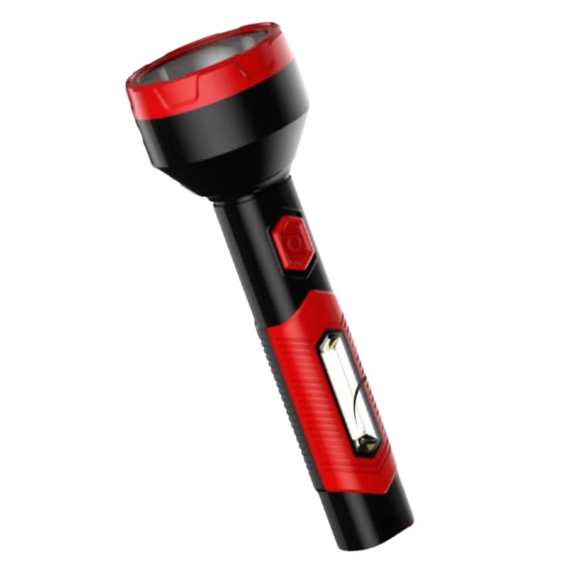 Drumstone [𝐎𝐍 𝐎𝐅𝐅𝐄𝐑 𝟏𝟓 𝐘𝐄𝐀𝐑𝐒 𝐖𝐀𝐑𝐑𝐀𝐍𝐓𝐘 75W Rechargeable Hand Torch with Laser Light, Sliding Plug for Easy Charging – Focused Illumination and Long-Lasting Battery-image-31