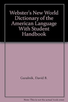 Hardcover Webster's New World Dictionary of the American Language With Student Handbook Book