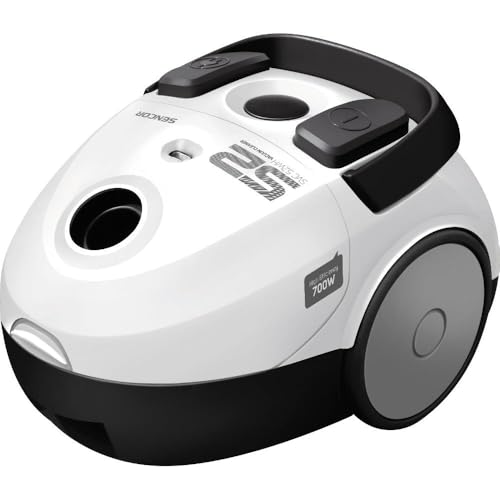 SENCOR 700 W 76 DB Aspirateur avec Sac, Blanc