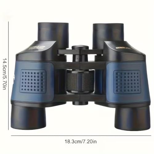Image of Telescope 60X60 HD Vision Binoculars 10000M High Power for Outdoor Hunting Optical Vision Binocular Fixed Zoom Adjustable Lens Waterproof with Storage Bag