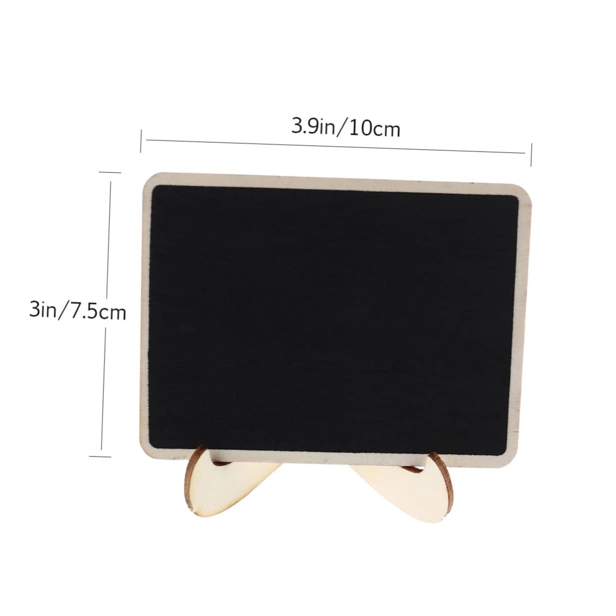 Veemoon 15Pcs Mini Chalkboard for Table Signs Chalkboards for Weddings Parties and Events Easy to Wipe Clean for Message Display and Place Cards