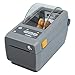 Produktbild ZEBRA ZD410 Drucker mit Abreißkante - 203 DPI - Thermodirekt - 56 mm max. Druckbreite, USB Schnittstellen (ZD41022-D0E000EZ), grau (dunkel)