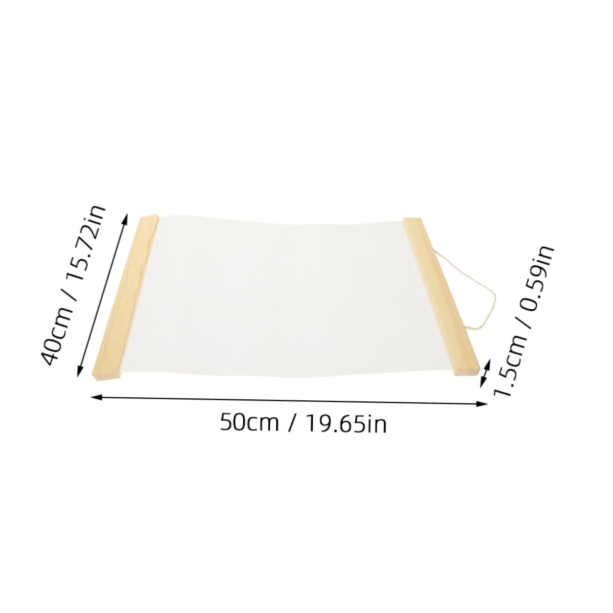 HOODANCOS Hanging Art Canvas Students Oil Painting Canvas Sheet Blank Art Canvas for Boys and Girls Creative Drawing Sheets