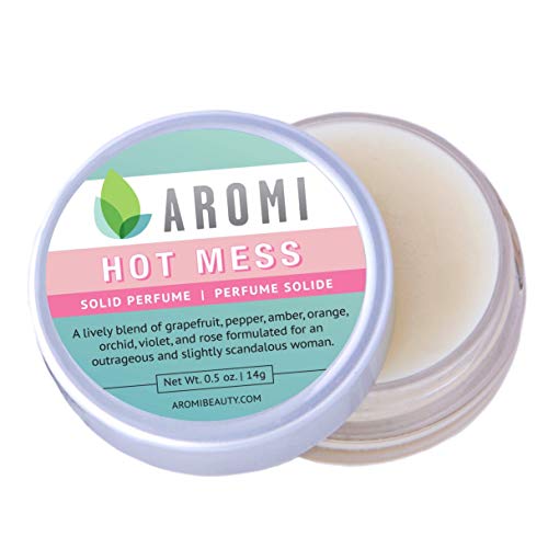 Aromi Solid Perfume Vegan & Cruelty-free Fragrance, Travel-Sized Perfume