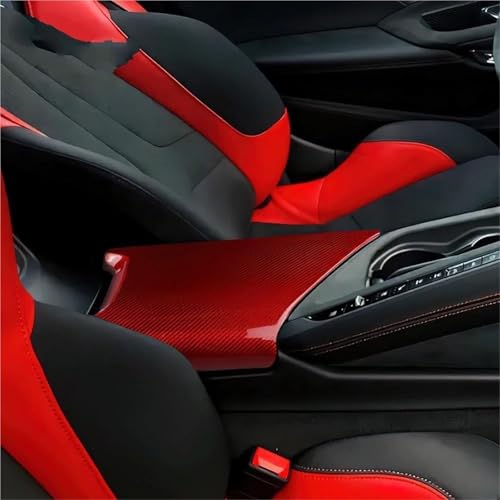 Cubierta de reposabrazos central que protege y decora el Corvette C8 4