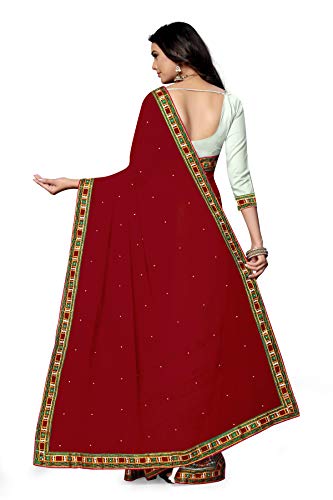 Image of SERONA FABRICS Ethnic Saree (or) Sari for Women, Ideal for Wedding, Party, Festive & Daily Wear