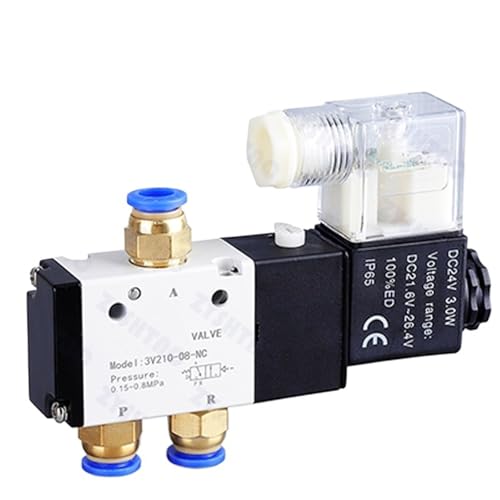 Électrovanne pneumatique 4V310-10 DC24V à 5 voies et 2 positions - 2