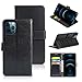 for Ulefone Armor 23 Ultra Wallet Case + Tempered Glass Screen Protector, Flip Folio Leather Cell Phone Cover with Credit Card Holder Compatible with for Ulefone Armor 23 Ultra (6.78