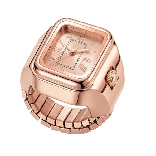 Image of Shocknshop Analog Fashion Stainless Steel Ladies Ring Watch for Women -W122