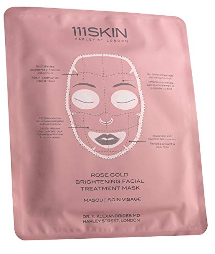 Image of 111SKIN Rose Gold Brightening Facial Treatment Mask - 1 Mask 30ml/ 1.01fl.oz