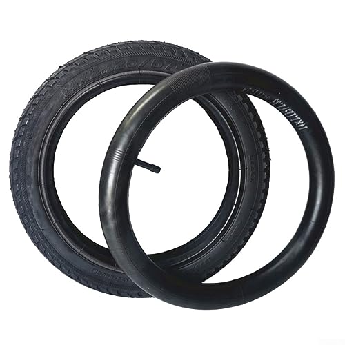 Pneu et chambre à air 14x2.125 pour vélo électrique de 14 pouces (57-254)