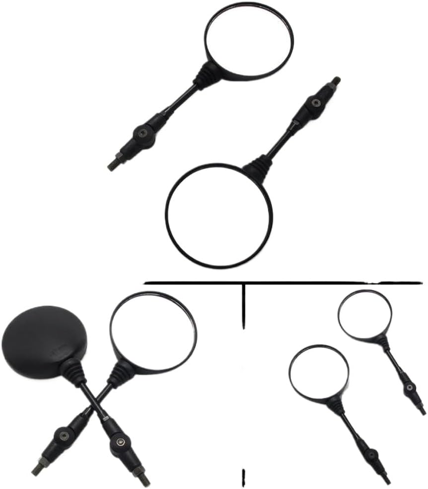 Rearview Mirror 10mm Compatible With KDX125 KL250 KLR250 KL250 Super Sherpa KLE400