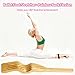 Uboway Ballet Foot Stretcher, Portable Dance Stretching Equipment with Elastic Stretch Band, Two Pads, Leg Strap, Small Bag for Easy Carry, Foot Stretcher for Dancers, Yoga People