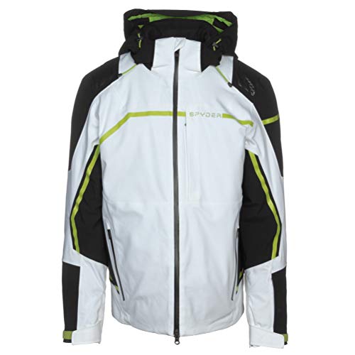 Spyder Titan Men's Ski Gore-Tex Primaloft Jacket - White - M