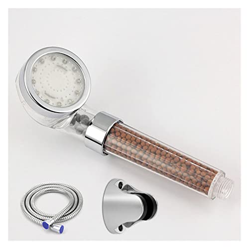 Pomme de douche LED anti-brûlure avec indicateur couleur de température