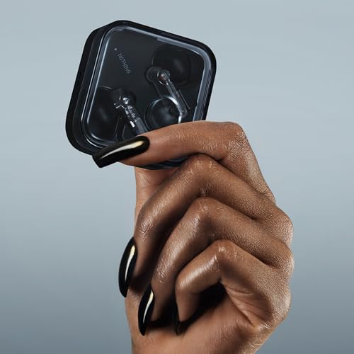 Ear (3) Auricolari Wireless In-Ear, Cancellazione Adattiva del Rumore, Audio Hi-Res compatibile con LDAC, Super Mic, IP54, Ricarica Rapida, 22 Ore di Autonomia, Android e iOS – Nero - Gadget - Immagine 6