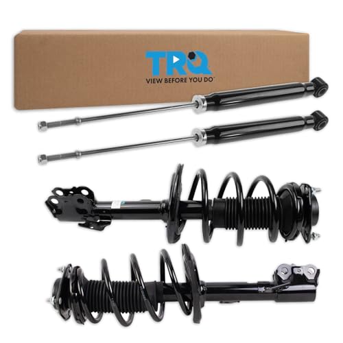 Image of TRQ Front and Rear Complete Strut and Shock Absorber Kit 4 Piece for Toyota | for 2015-2020 Toyota Sienna FWD without Mobility Auto Access Package