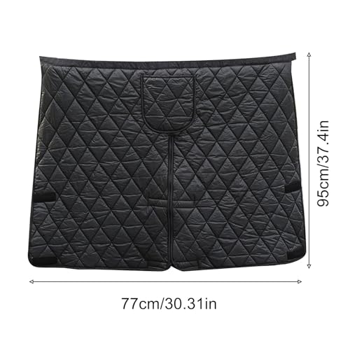 Protège-jambe pour scooter imperméable tablier chaud de protection genoux - 5