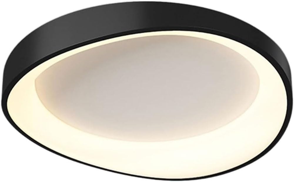 Lampa Sufitowa LED Do Montażu Podtynkowego, Oprawa Oświetlenia Sufitowego Do Sypialni,Nowoczesne Okrągłe Lampy Sufitowe Z Możliwością Przyciemniania 33W Z Pilotem,Oprawy Oświetleniowe Do Szafy