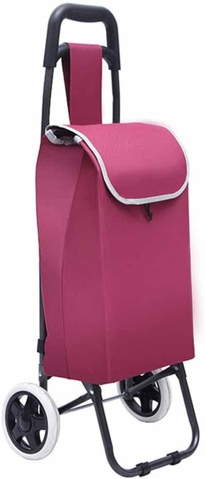 Portable Shopping Cart Trolley Wheels Folding Shopper Bag Basket Foldable Groceries Eco Pouch Accessories Supplies