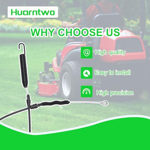 Huarntwo 946-05124A 946-05124 Deck Engage Cable for MTD Craftsman Yard-Man Troy-Bilt Murray Replace 746-05124