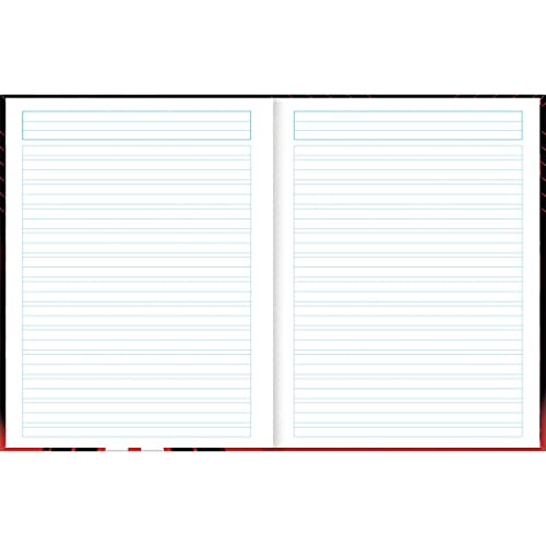 Kit de Cadernos de Caligrafia, Tilibra, Capa Dura, Hot Wheels, 40 Folhas, Pacote com 5