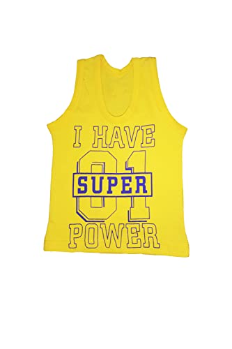 Image of Cotton Boys Vest (Multicolored, Pack of 4)