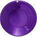 Sluice Fox Gold Pan with Vanishing Riffle Set; batea para oro Spiral Gold Finishing pan; Gold Rush Prospecting Supplies for Your Gold panning kit (Purple, 11