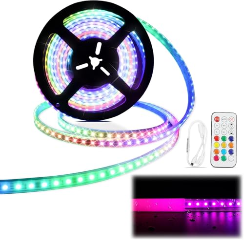 Tira LED RGB 5 metros 96LEDs/m impermeable Muzata miniatura 1