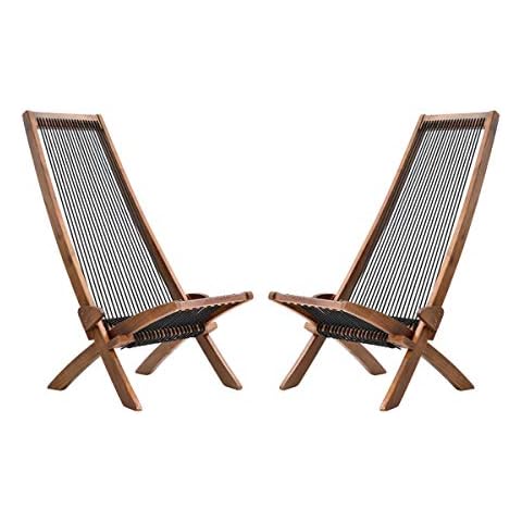 Folding Wooden Outdoor Lounge Chair Cover