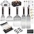 Griddle Accessories Kits, 30 Pcs Griddle Grill Tools Set, Professional Grill BBQ Spatula Set with Basting Cover, Spatula, Scraper, Bottle, Tongs, Egg Ring