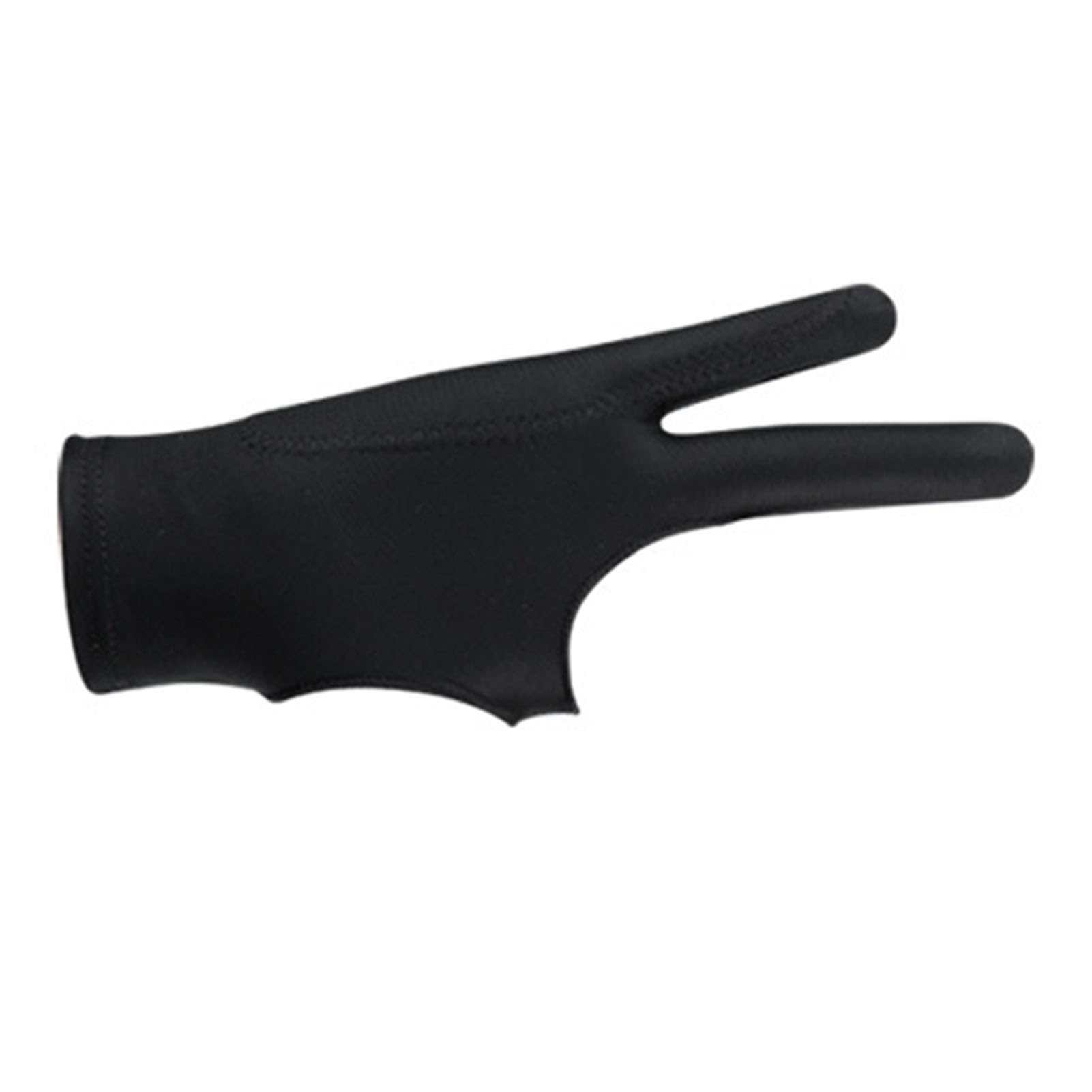 KIMISS Rysowanie Rękawicy do Tabletu, 3 -warstwowa Smudge Two Finger Artist Glove do Sztuki Cyfrowej, Szkicowanie, Kompatybilne z Tabletami i grafiką (M)