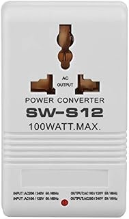 Wincal Voltage Converter-100W 110V/120V to 220V/240V Step-Up/Step-Down Converter Power Transformer (CN Standard Plug)