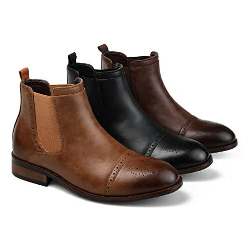 Image of Vance Co. Men's Garrett Cap Toe Chelsea Boot