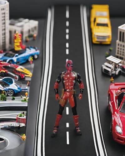Image of Gifts- Anime Deadpool Action Figure Toys for Car Dashboard, Study Table, Office Desk Decoration - Gift for Fans and Collectors| Deadpool, 25 CM