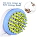 UKCOCO Portable Dog Shower Sprayer with Hose Multifunctional Pet Bath Brush for Grooming and Massaging Dogs and Cats Powerful Full Coverage Spray for Efficient Rinsing Suitable for All