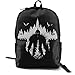 Produktbild Dark Soul 41,5 cm Doppelfach Schülerrucksack Schultasche geeignet für Jungen und Mädchen Schule Uni Outdoor Reisen