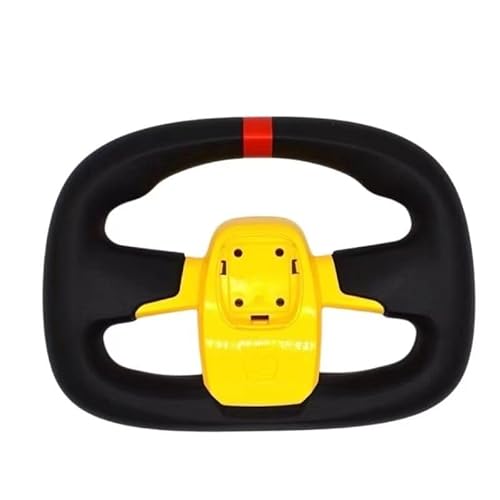 Spare Part Steering Wheel For Segway Ninebot Electric Go Kart Kit Pro Yellow Cart Accessory (yellow)