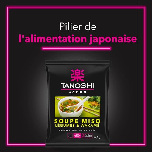 Tano soupe miso legumes 65g - vue 3