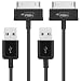 2-Pack RocketBus Sync Charger Cable USB Power Cords for Samsung Galaxy 7 7.7 8.9 10.1 Tab 2 Tablet