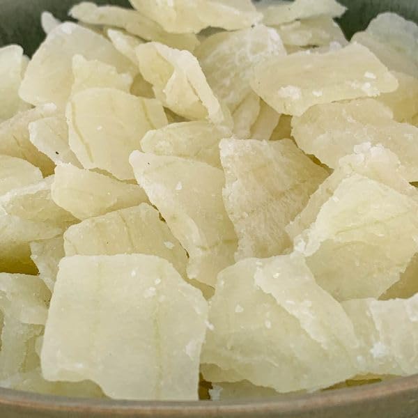 NULTHY - 500gr Snack Aloe Vera Deshidratado - Sabor Dulce y Suave - Snack y Topping - Sin Gluten