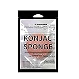 SILSTAR PROFESSIONALシルスタープロフェッショナル こんにゃくスポンジ フェイシャルスポンジ バススポンジ 乾燥肌や成熟肌のための素晴らしいクレンジング - カーネーションピンク104
